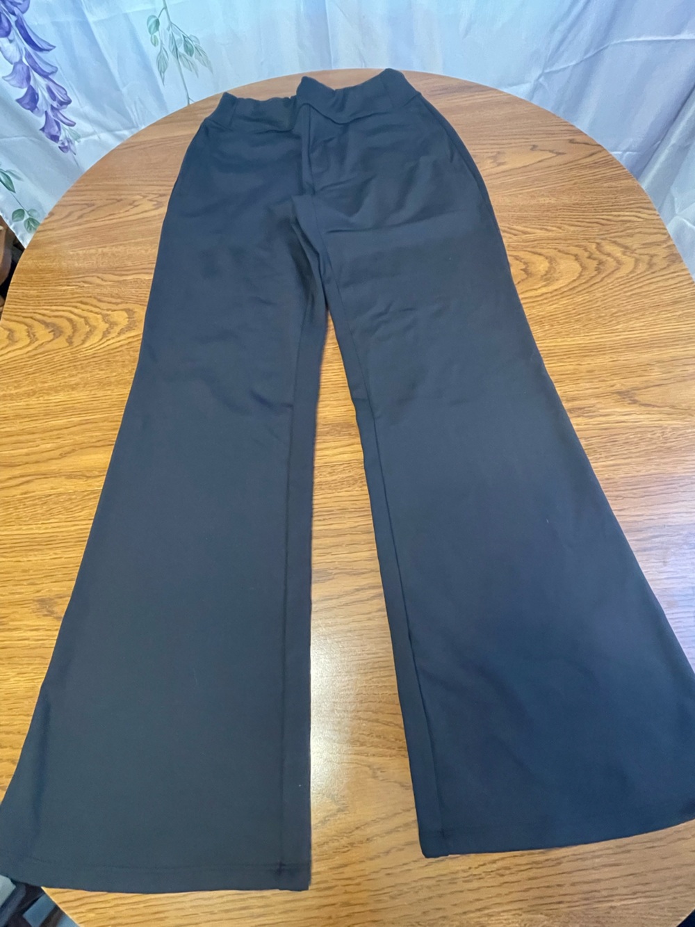 HALARA Flex™ DayStretch Mid Rise Side Zipper Pocket Work Flare Pants - Picture 8 of 14